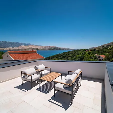 Perla Nera & Nevera By Pag Tours Villa Stan Trigraci